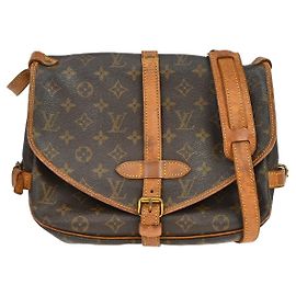 Louis Vuitton Saumur Monogram 30 Marron