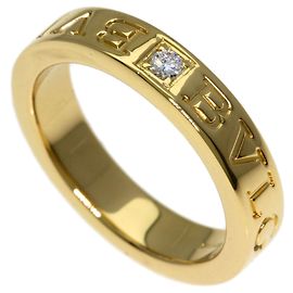 Bulgari Bvlgari Double Logo 1P Diamant Ring Andere