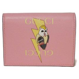 Gucci Bi-fold Wallet in Light Pink Pink