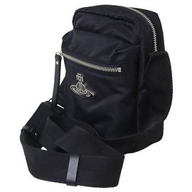 Borsa a tracolla in nylon Vivienne Westwood Nero