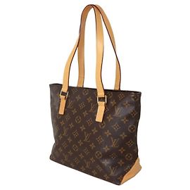 Bolso de Hombro Louis Vuitton Cabas Piano Castaño