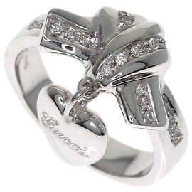 Gucci Heart Diamond Band Ring Andere