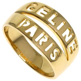 Céline Bague Celine Logo - Or jaune 18K Autre
