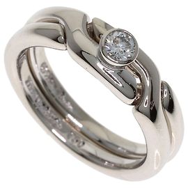 Tiffany & Co. 18K Weißgold Diamantring Andere
