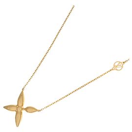 Louis Vuitton Collier Louisette Necklace Doré