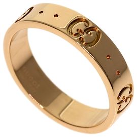 Anel Gucci Icon #9 em ouro rosa 18K Outro