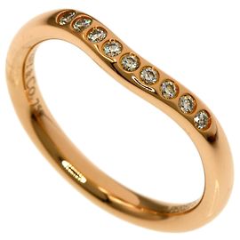 Anillo Tiffany & Co. Banda Curva de Diamantes Otro
