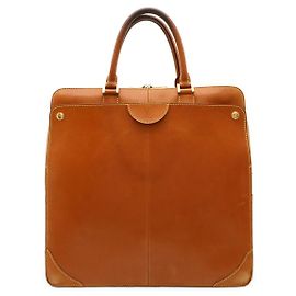 Pasta de couro Louis Vuitton Nomade Negev PM Marrom