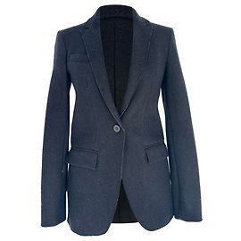 Isabel Marant Single Breasted Blazer in Black Wool Black