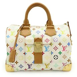 Bolsa Louis Vuitton Monogram Multicolore Branco