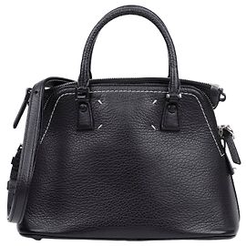Maison Martin Margiela Mini borsa a tracolla Classic in pelle nera Nero