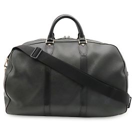 Louis Vuitton Taiga Boston Bag Schwarz