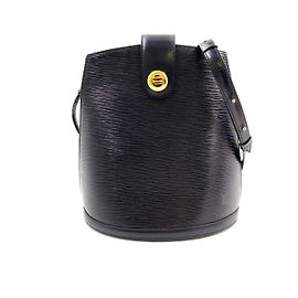 Sac à épaule Louis Vuitton Cluny Epi Noir Noir