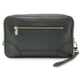 Pochette Louis Vuitton Taiga Noir