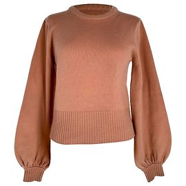 Chloé Strickpullover aus Pfirsich-Kaschmir Angeln