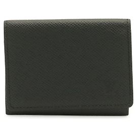 Louis Vuitton Taiga Card Case Black