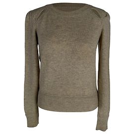 Pull Klee ajouré Isabel Marant Étoile en coton crème Blanc Écru