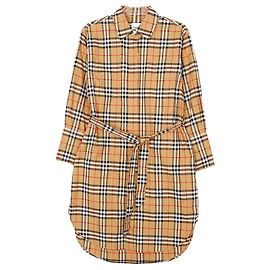 Burberry Robe à carreaux vintage Taille Marron