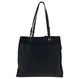 Prada Tessuto Nylon 2way Tote Bag Black