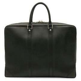 Louis Vuitton Porte-Documents Voyage Epi Briefcase Schwarz