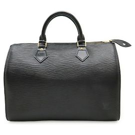 Louis Vuitton Epi Boston Bag Black