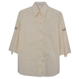 Camisa de Algodón Givenchy Blanca Blanco