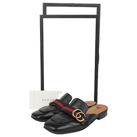 Gucci Gg Marmont Loafer Größe Schwarz