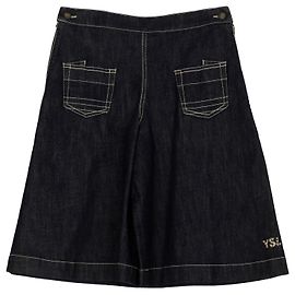 Shorts Saint Laurent Azuis de Algodão Azul