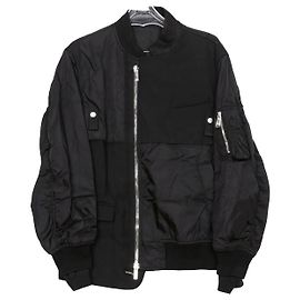 Giacca Bomber Dior Nera in Nylon Nero