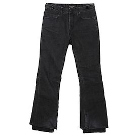 Balenciaga Ski-Denim-Hose Schwarz Schwarz
