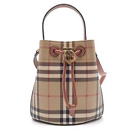 Burberry Mini bolso saco con cordón TB Multicolor