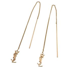 Orecchini Gold Drop Yves Saint Laurent D'oro