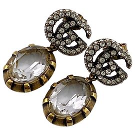Pendientes Gucci Double G Iconic Classic GG Marmont Dorado