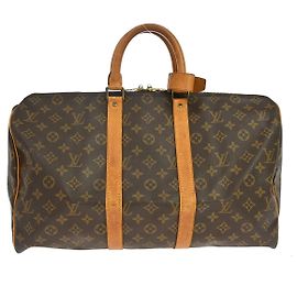Louis Vuitton Keepall Monogram Canvas 45 Marrom