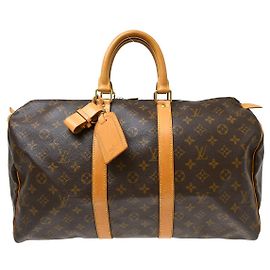 Louis Vuitton Keepall Monogram Canvas 45 Marrom