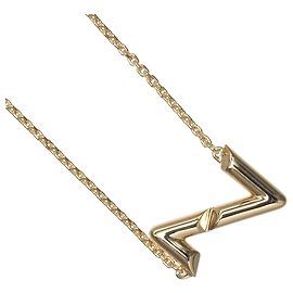 Collier Louis Vuitton Vault Upside Down en or jaune 18K Autre