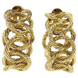 Orecchini a clip Chanel Vintage Rope Chain Altro