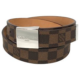 Cinturón Louis Vuitton Damier Carrée Damier ebene