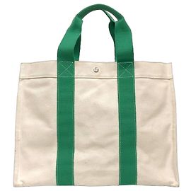 Hermès Borsa Tote HERMES Bora GM Beige Verde