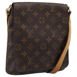 Louis Vuitton Musette Salsa Monogram Canvas PM Marrone