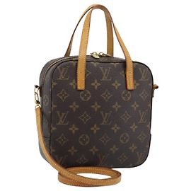 LOUIS VUITTON Sac à main Monogram Spontini M47500 LV Auth ep15429 Monogramme