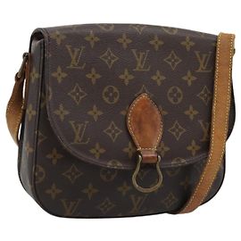 LOUIS VUITTON Bolsa de Ombro Monogram Saint Cloud GM M51242 LV Auth 192612 Monograma