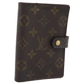LOUIS VUITTON Monogram Agenda PM Day Planner Cover R20005 LV Auth BA14234 Monogram