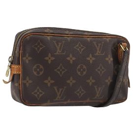 LOUIS VUITTON Monogram Marly Bandouliere Shoulder Bag M51828 LV Auth ep15161 Monograma
