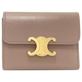 Céline Celine Triomphe Compact Wallet Other