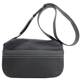 Bolsa de ombro em couro com logotipo Anagram em relevo Loewe Preto