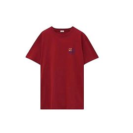 Camiseta LOEWE Anagram Burgundy Bordeaux