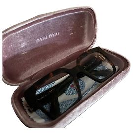 Miu Miu Tortoise Shell Optical Glasses Brown