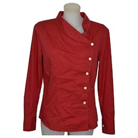 Camicetta in cotone rossa Laurèl Rosso