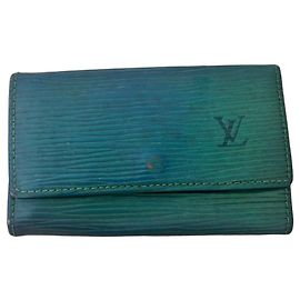 Louis Vuitton Epi Leather Key Holder Green Green